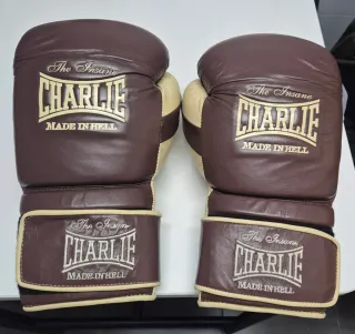 Guantes Boxeo Charlie Vintage Marrón