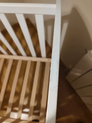 Cuna blanca 120x60