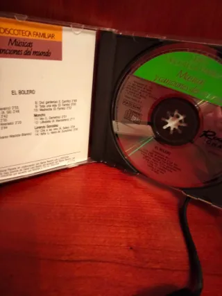 CD El Bolero - Músicas y canciones del mundo