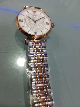 Orologio Emporio Armani donna oro e argento