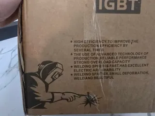 Soldador Inverter MMA-250 con sistema IGBT 250 Amp