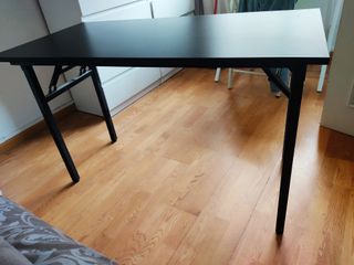 Mesa plegable negra
