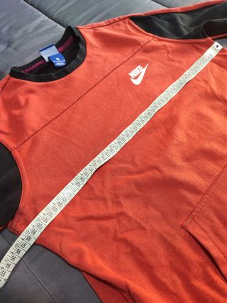 Felpa Nike Uomo Taglia M Arancione/Nero