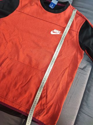 Felpa Nike Uomo Taglia M Arancione/Nero