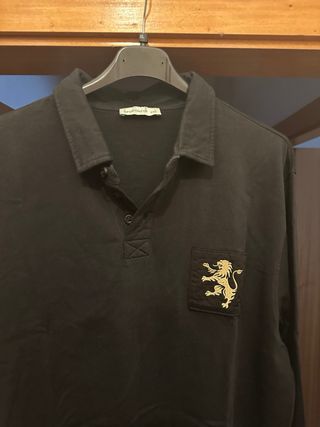 Camisola preta homem com leão (Sporting)