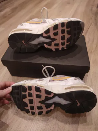 Zapatillas Nike Air Max 96 II, Blanco y Rosa 37.5