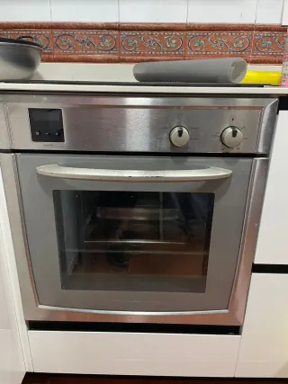 Horno de cocina acero inoxidable