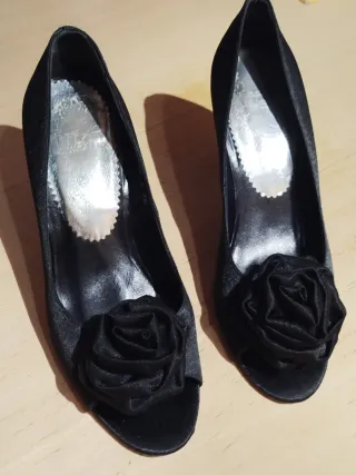 Zapatos de vestir negros para mujer