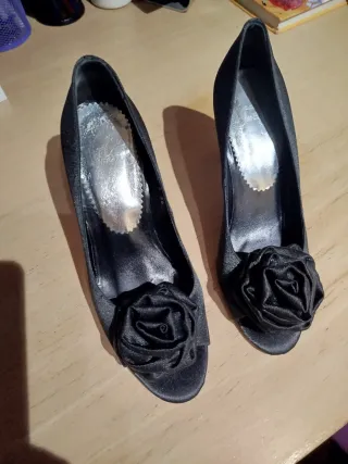 Zapatos de vestir negros para mujer
