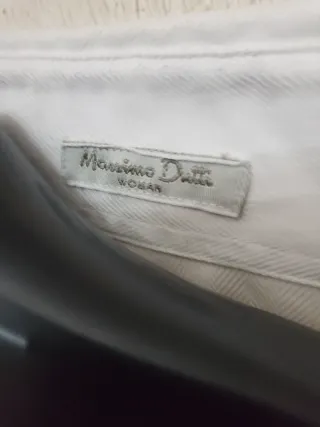Camisa blanca Massimo Dutti Talla M