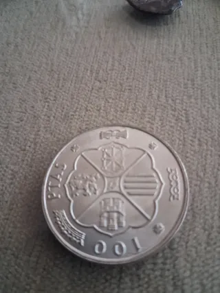 Moneda 100 pesetas Franco 1966