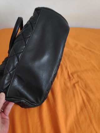 Bolso Bimba y Lola Negro Acolchado Mujer