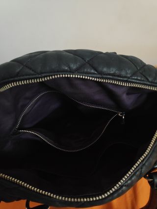 Bolso Bimba y Lola Negro Acolchado Mujer