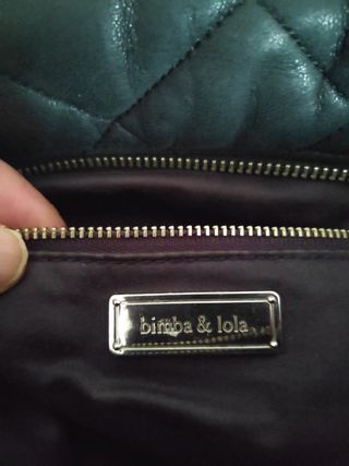 Bolso Bimba y Lola Negro Acolchado Mujer