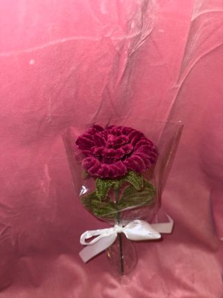 Flor de limpiapipas San Valentin