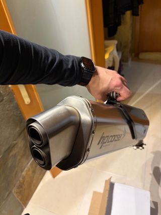 Escape HP Corse 4Track Aluminio BMW F850GS / adv