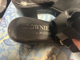 Sandalias negras Brownie by Andreas Talla 39