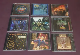 Lote 9 CDs Música Pop Rock