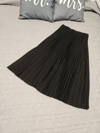 Falda midi Stradivarius Talla S