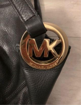 Bolso Piel Michael Kors Negro Auténtico