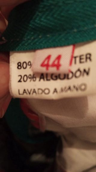 Traje de flamenca volantes flores