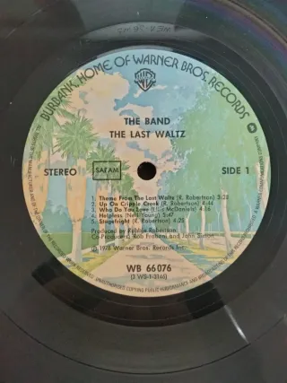 Vinilo LP The Band - The Last Waltz (1978)