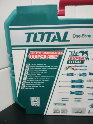 Caja Herramientas Total 168 Piezas