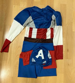Disfraz Capitán América 7-8 años Carnaval