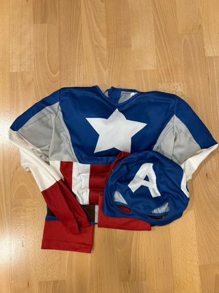 Disfraz Capitán América 7-8 años Carnaval