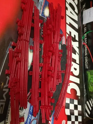 20 Vallas Rojas Scalextric 1/32