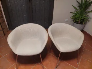 Sillas Nórdicas Beige (2 unidades)