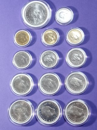 14 MONEDAS DEL MUNDIAL 1982