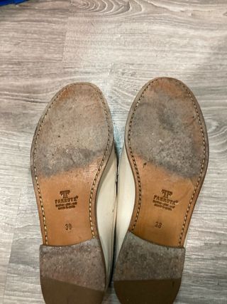 Mocasines Farrutx Blancos Mujer