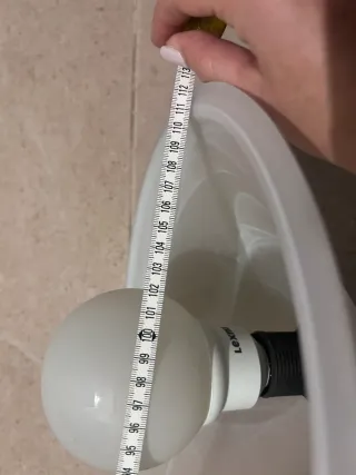 Lámpara de salón estilo rústico