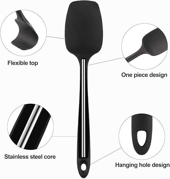 Set di utensili da cucina in silicone (8 pezzi)