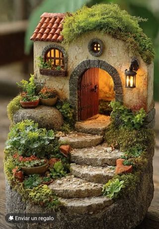 Casa hecha a mano natural