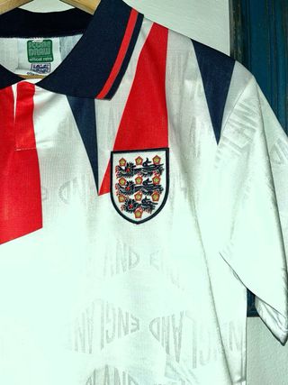 Camiseta Fútbol Inglaterra Retro 1992 Talla S