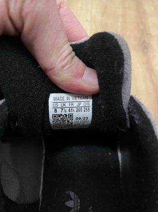 Adidas Campus 00s Gris Charcoal/Negro Talla 41