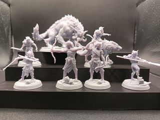 Figuras Resina 3D Goblins y Hobgoblins