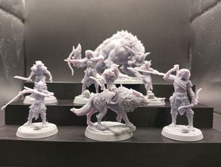 Figuras Resina 3D Goblins y Hobgoblins