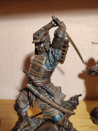 Colección 4 figuras Samurái Veronese