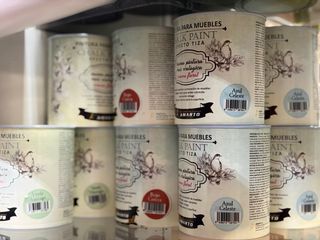 Lote Pinturas Tiza Madera