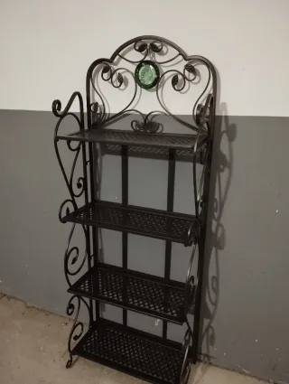 Estantería metálica plegable 4 baldas