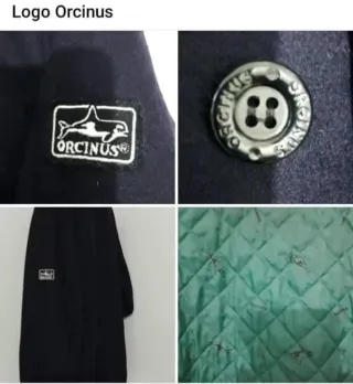 Giubbotto Orcinus blu imbottito tg 48/M