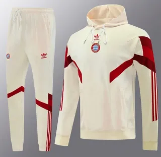 Chándal Adidas Bayern Múnich Beige/Rojo talla XL