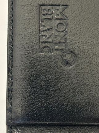 Cartera Montblanc Piel Negra
