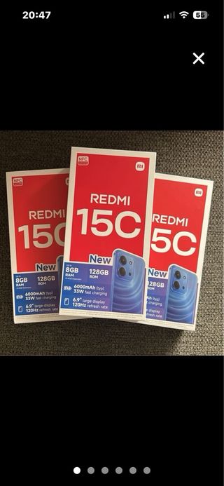 Xiaomi Redmi 15C 128GB 8GB RAM Azul