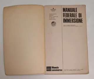 Libro Manuale Federale di Immersione