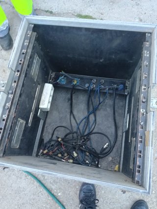 Flight Case para equipo de sonido, etapas, etc.