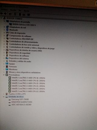 Ordenador Gaming con Luces LED Azules